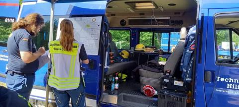 Im Fuchsbau - THW Logistik