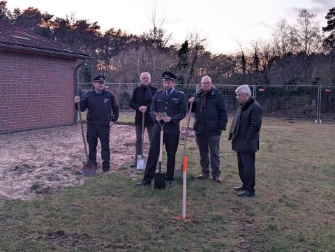 Ansprache Spatenstich Anbau Feuerwehrhaus